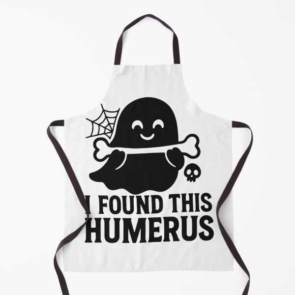 Item preview, "I Found This Humerus" Funny Ghost Pun for Halloween designed and sold by RocknCat.