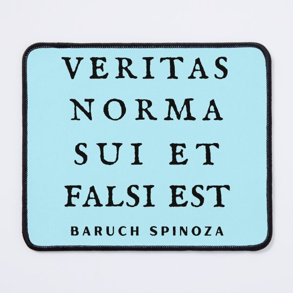 Item preview, Baruch Spinoza quote: Veritas norma sui et falsi est. designed and sold by artbleed.