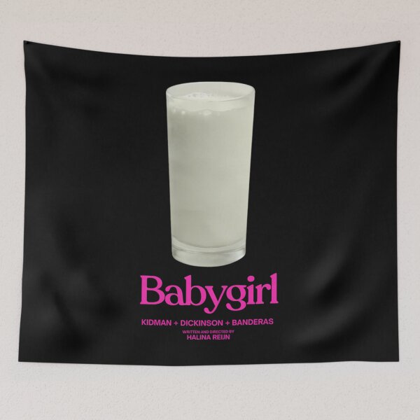 Item preview, Babygirl Glass Of Milk A24 designed and sold by BriaBatten.