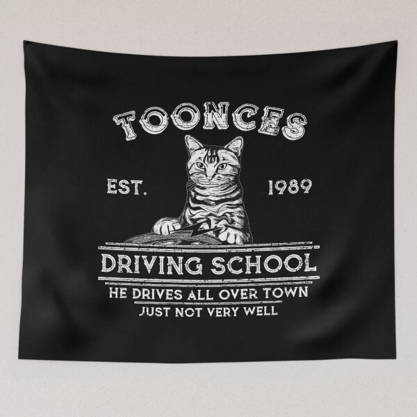 Item preview, Toonces Driving School - Est. 1989 designed and sold by sibundayanro.