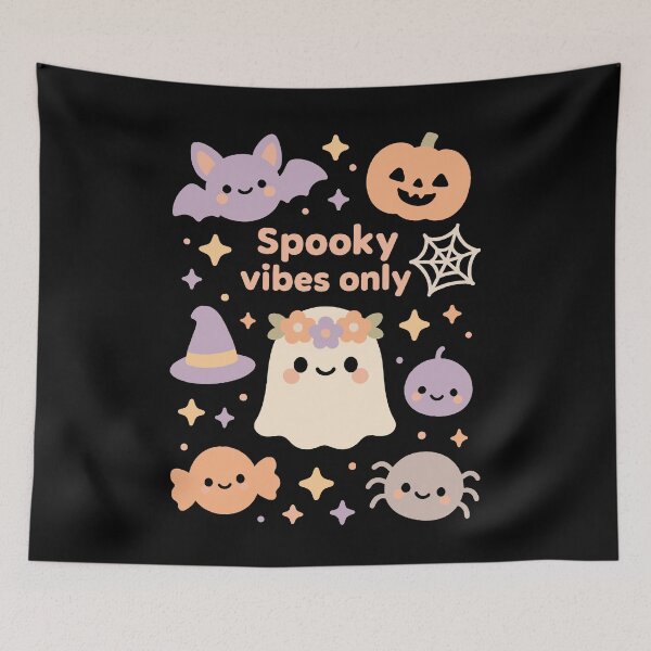 Item preview, Spooky Vibes Only Halloween Costume Fun designed and sold by LuminOrb.