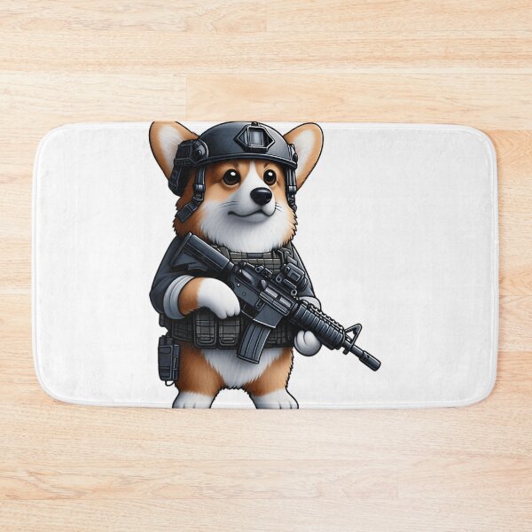 Item preview, Tactical Corgi designed and sold by CarleeFarrell.