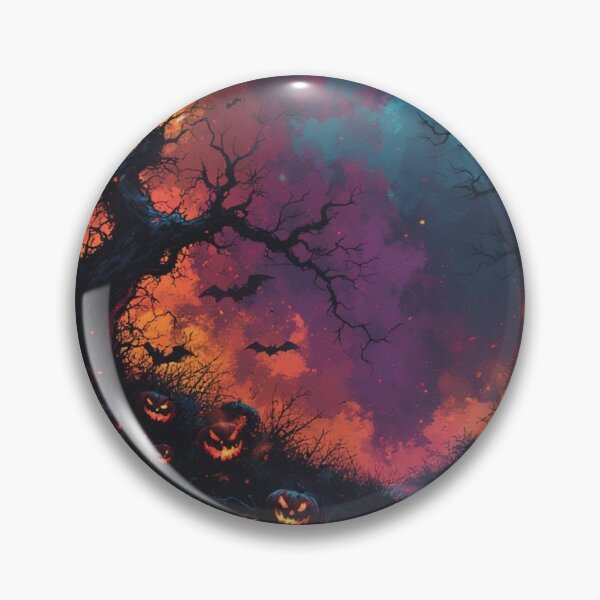 Item preview, Spooky Halloween Trees designed and sold by GrottysqueArt.