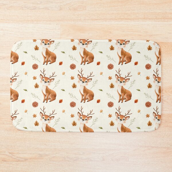 Item preview, deer fall autumn holiday designed and sold by poonzapoon.