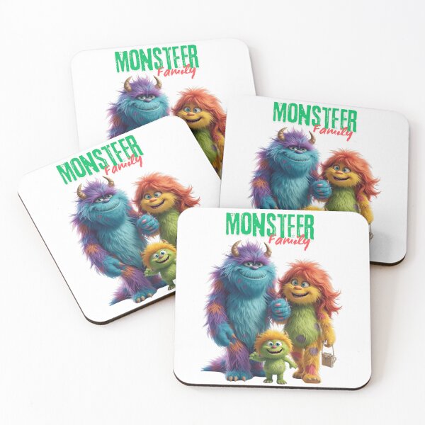Item preview, Monster Family – Cute and Spooky Halloween Design designed and sold by Kindloom.