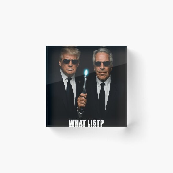 Item preview, What List Donald Trump With Jeffrey Epstein designed and sold by GabrielBenavid1.