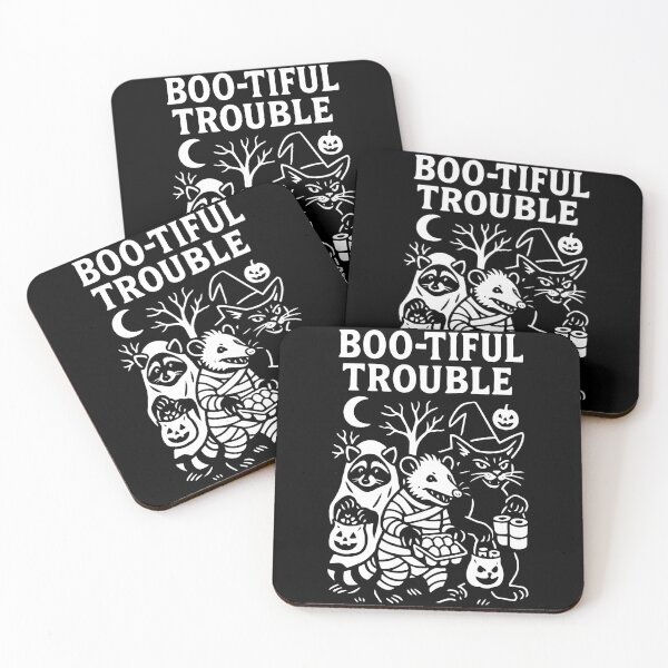 Item preview, Boo-Tiful Trouble Funny Spooky Cute Design designed and sold by LuminOrb.