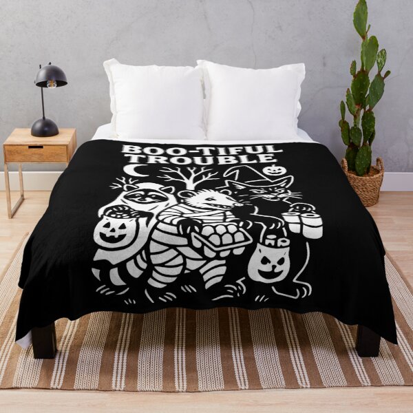 Item preview, Boo-Tiful Trouble Funny Spooky Cute Design designed and sold by LuminOrb.