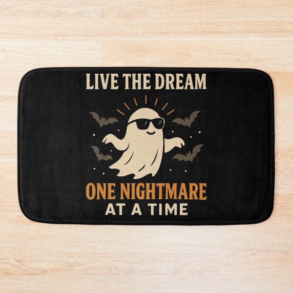 Item preview, Live The Dream One Nightmare At A Time Halloween designed and sold by LuminOrb.
