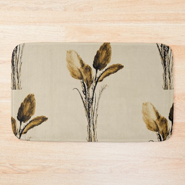 Item preview, Spring mix in gold: watercolour painting of flowers variant in gold / bronze  designed and sold by Art-by-Nade.