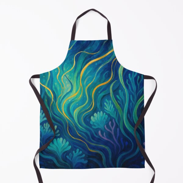 Item preview, Visual sea poetry in blue designed and sold by Sigtrix.