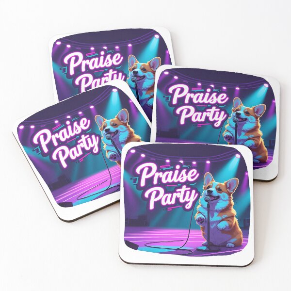 Item preview, Corgi Praise Party designed and sold by GiggleGooods.