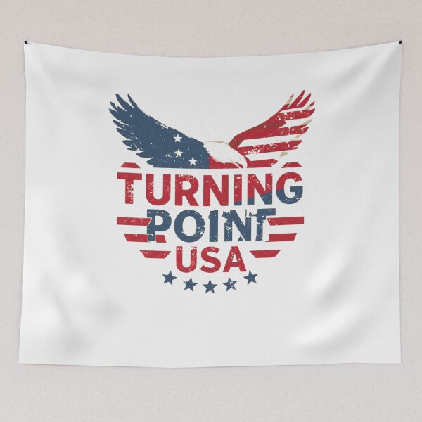 Item preview, Turning Point USA,Defend Freedom, Embrace Patriotism designed and sold by Morgen Design Studio.