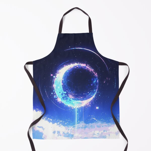 Item preview, Glowing Pixel Planet in Night Sky designed and sold by Christian Weiss.