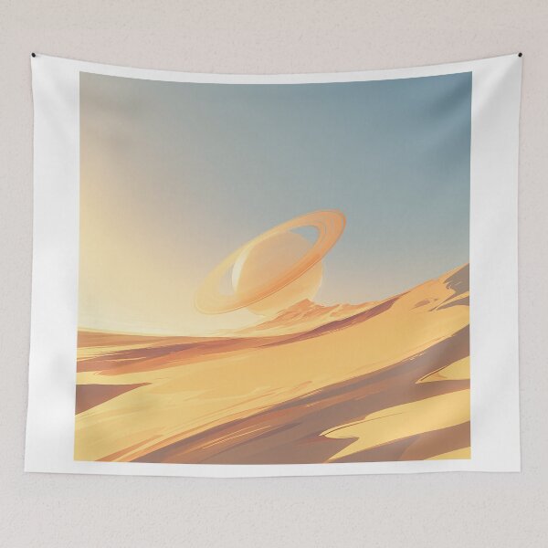 Item preview, Saturn Silhouette with Rings designed and sold by Christian Weiss.