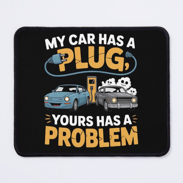 Item preview, powered by electricity - renewable energy - electric future - eco warrior - fast electric car - silent speedster - electric power - futuristic driver - eco driver - planet over petrol - I drive  designed and sold by JansenGS.