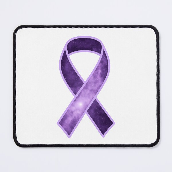 Item preview, Cosmic Light Purple Awareness Ribbon – Stomach Cancer, Eating Disorders & Support Galaxy Design designed and sold by HealthCoreCommunity.