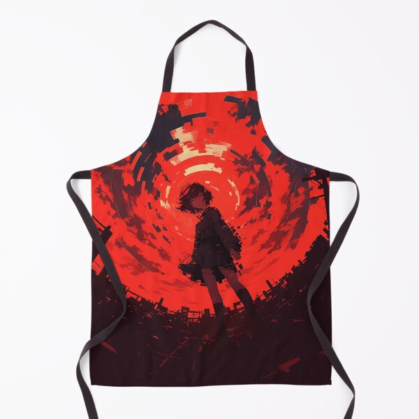 Item preview, Red Sky Digital Spiral Girl designed and sold by Christian Weiss.