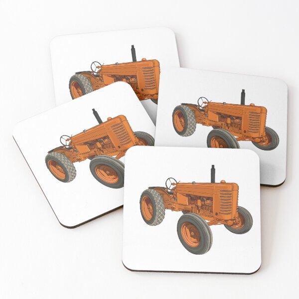 Item preview, Industrial John Deere Styled Mi Orange Tractor designed and sold by Daysydesign.