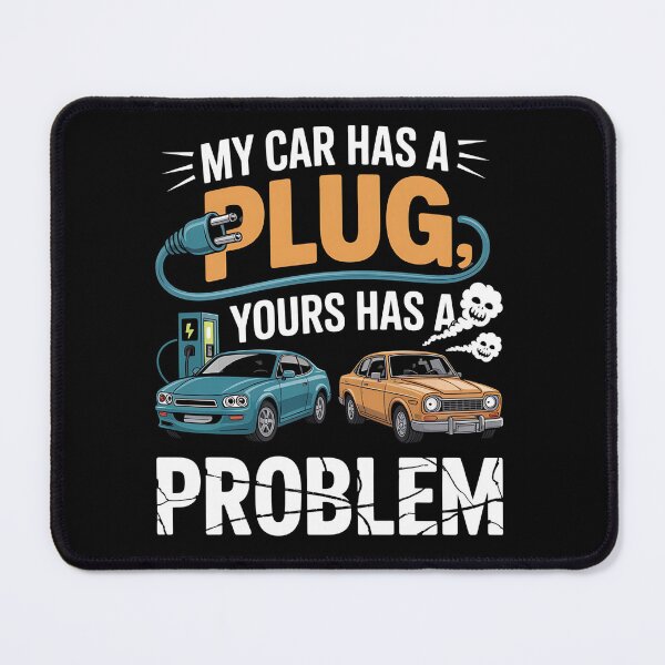 Item preview, powered by electricity - renewable energy - electric future - eco warrior - fast electric car - silent speedster - electric power - futuristic driver - eco driver - planet over petrol - I drive designed and sold by JansenGS.