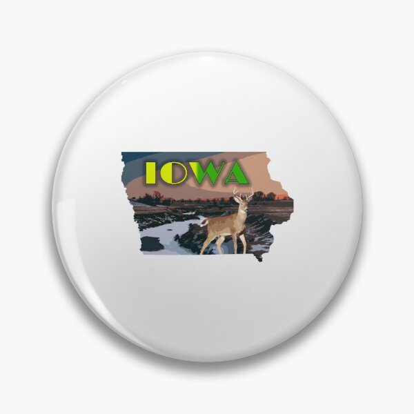 Item preview, Iowa State Deer Silhouette John Deere designed and sold by Daysydesign.