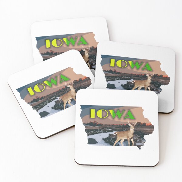 Item preview, Iowa State Deer Silhouette John Deere designed and sold by Daysydesign.