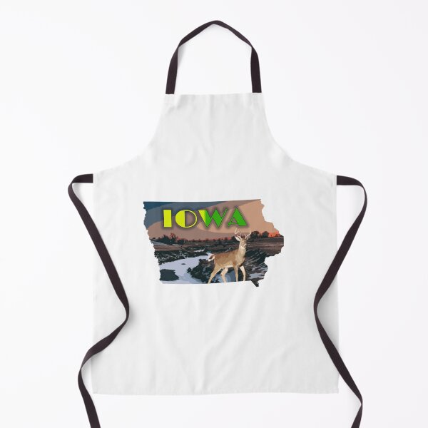 Item preview, Iowa State Deer Silhouette John Deere designed and sold by Daysydesign.