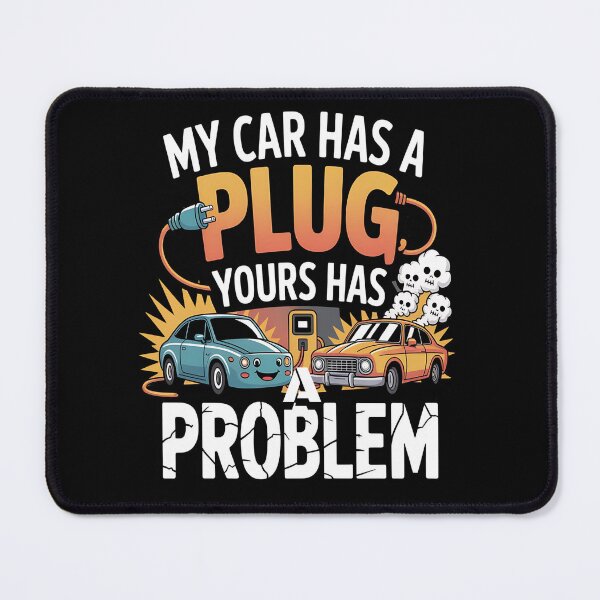 Item preview, powered by electricity - renewable energy - electric future - eco warrior - fast electric car - silent speedster - electric power - futuristic driver - eco driver - planet over petrol - I drive  designed and sold by JansenGS.