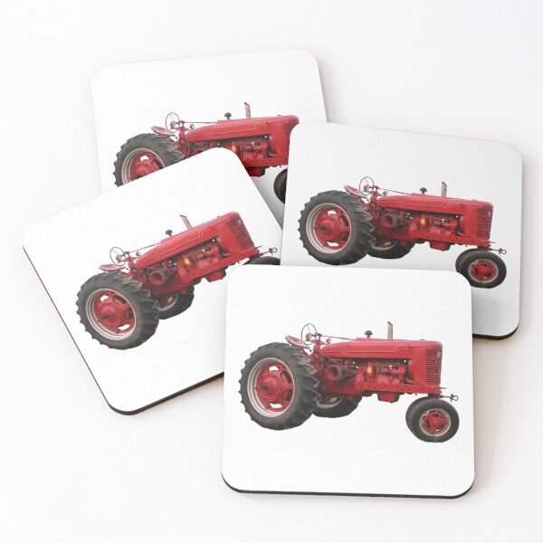 Item preview, Tractor Antique Red Vintage designed and sold by Daysydesign.