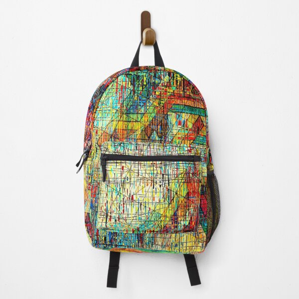 Item preview, Colorful Geometric Maze Abstract designed and sold by Arjen Roos.