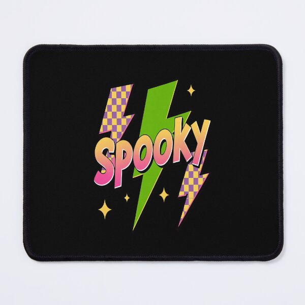 Item preview, Neon Checkered Spooky Halloween designed and sold by BiellaSar.
