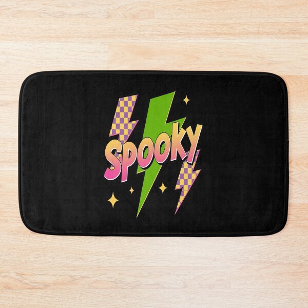 Item preview, Neon Checkered Spooky Halloween designed and sold by BiellaSar.