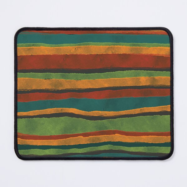 Item preview, Watercolor strip retro pattern designed and sold by Retro Street Studios.
