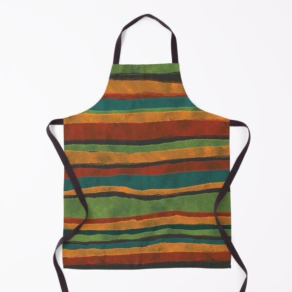 Item preview, Watercolor strip retro pattern designed and sold by Retro Street Studios.