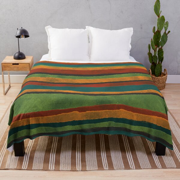Item preview, Watercolor strip retro pattern designed and sold by Retro Street Studios.