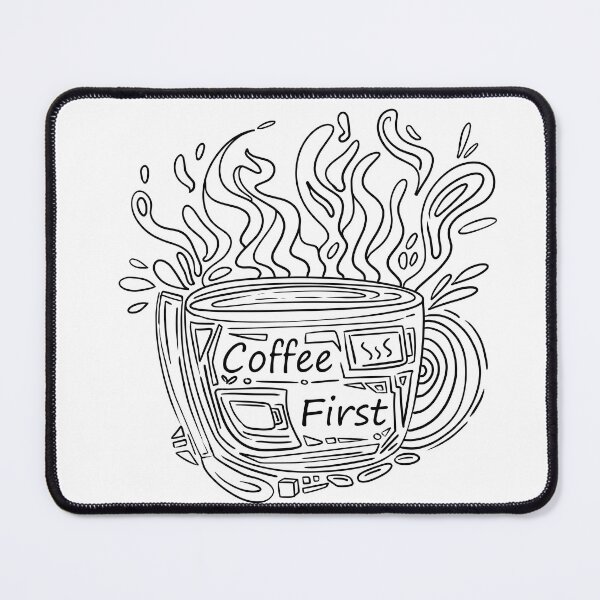 Item preview, Coffee first designed and sold by univerzena.