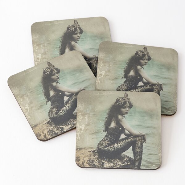 Item preview, Gothic Mermaid Queen by the Sea designed and sold by SpecInkStudio.