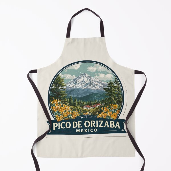 Item preview, Pico de Orizaba Mexico Vintage Travel Sticker – Retro Volcano & Mountain Design designed and sold by Blurbean.