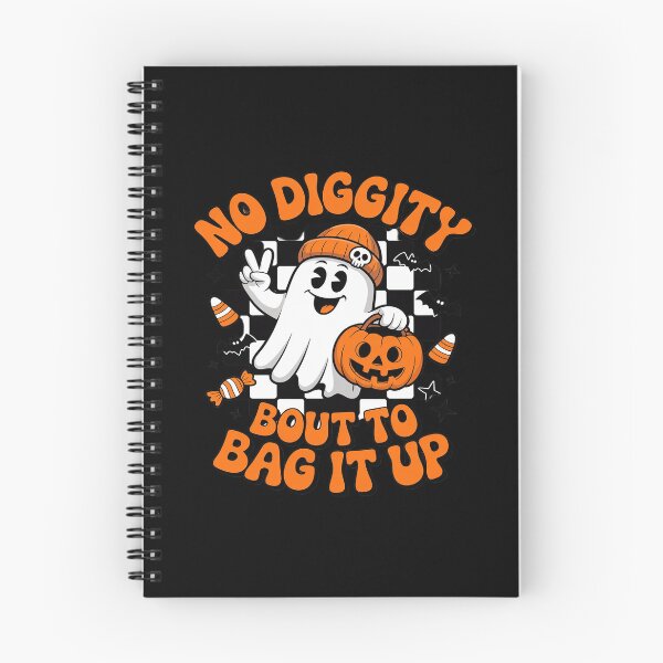 Item preview, No Diggity Bout To Bag It Up Halloween  Ghost designed and sold by BiellaSar.
