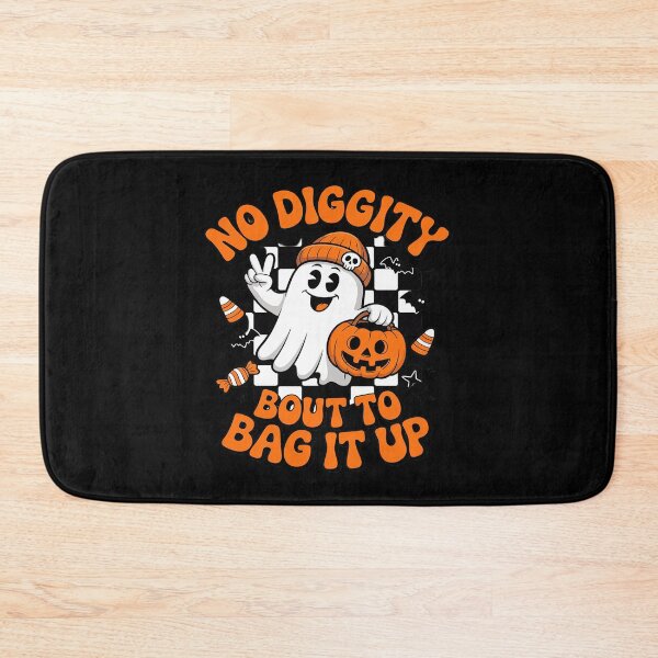 Item preview, No Diggity Bout To Bag It Up Halloween  Ghost designed and sold by BiellaSar.