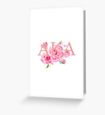 Alpha Kappa Alpha Greeting Card