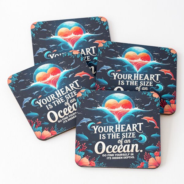 Item preview, Your heart is the size of an ocean. Go find yourself in its hidden depths 35 designed and sold by Tom-Johnson.
