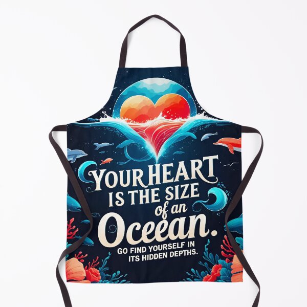Item preview, Your heart is the size of an ocean. Go find yourself in its hidden depths 35 designed and sold by Tom-Johnson.
