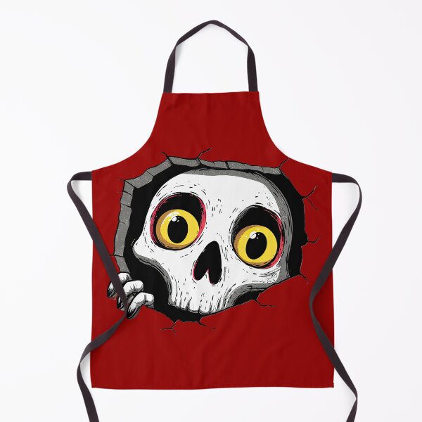 Item preview, peeks through a cracked wall. designed and sold by obstinator.
