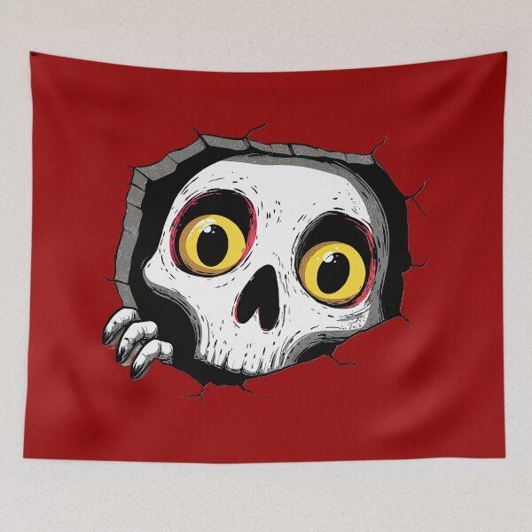 Item preview, peeks through a cracked wall.  designed and sold by obstinator.