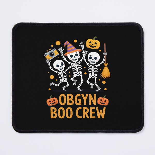 Item preview, OBGYN Boo Crew Nurse Skeleton Dancing Halloween Spooky designed and sold by BiellaSar.