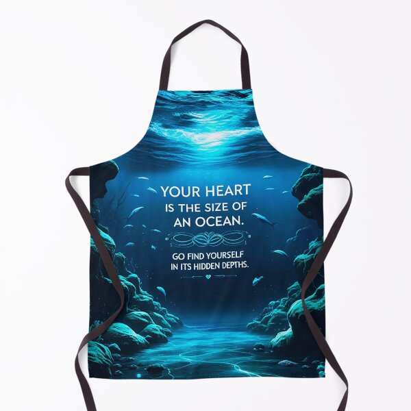 Item preview, Your heart is the size of an ocean. Go find yourself in its hidden depths 38 designed and sold by Tom-Johnson.
