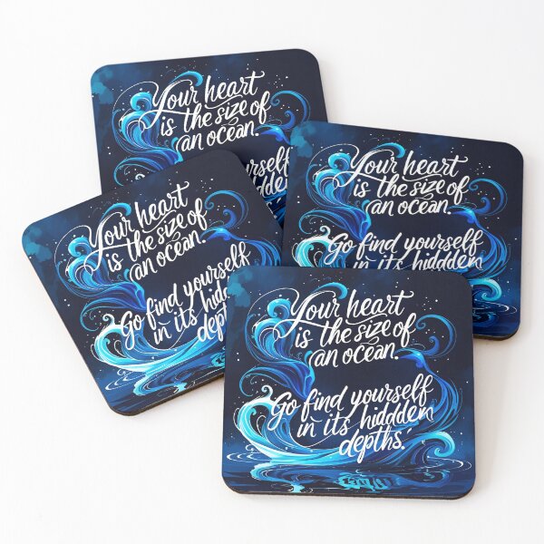 Item preview, Your heart is the size of an ocean. Go find yourself in its hidden depths 39 designed and sold by Tom-Johnson.
