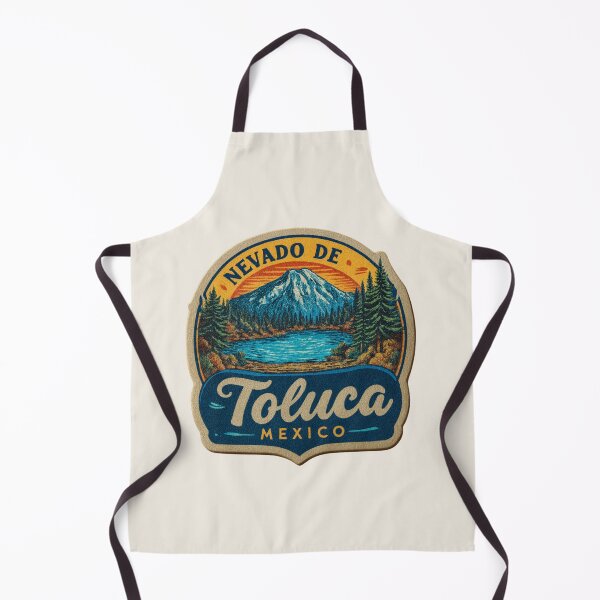 Item preview, Nevado de Toluca Mexico Vintage Travel Sticker - Retro Volcano & Crater Lake Design designed and sold by Blurbean.