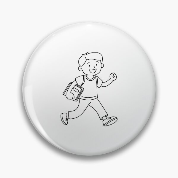 Item preview, A student rushing to class with books in hand designed and sold by rasagamastore.